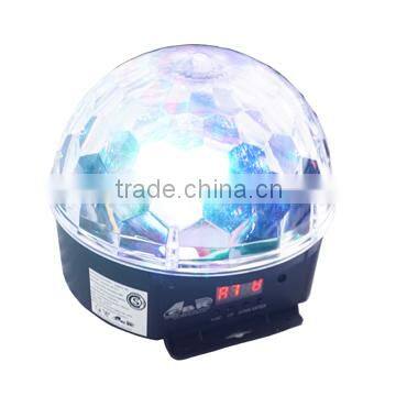 Chinese LED Lighting Supplier Pro 6PCS 3W RGBWYP Crystal Ball LED Light for Professional Stage Lighting photo-3