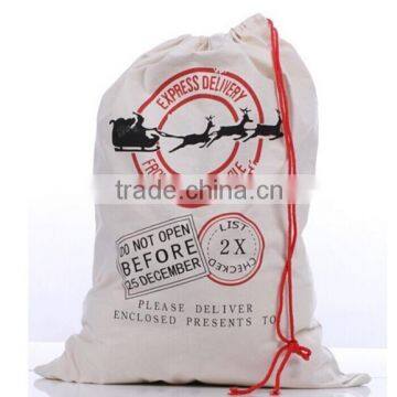 wholesale santa sacks personalised Christmas Santa sack with drawstring