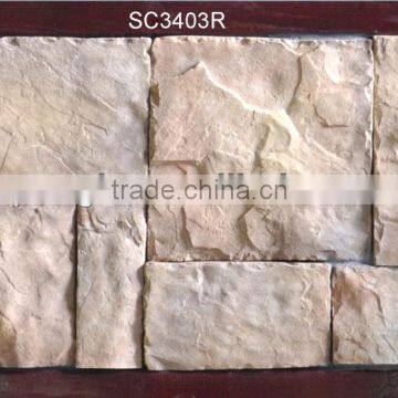 castle culture stone facade artificial stone