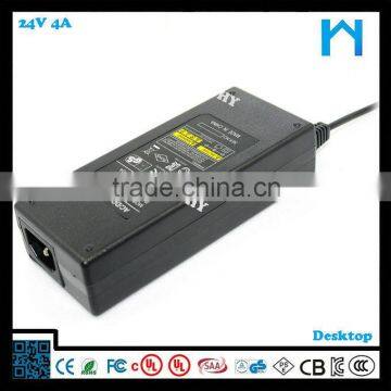 Led Lighting Adapter 24v 4A 96w ac dc Adapter/power Adapter UL/CUL GS CE SAA FCC Approved (2 Years Warranty) photo-5