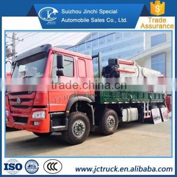 Exports abroad Automatic electric control operation HOWO 8x4 180T ROTATE CRANE TRUCK discount price