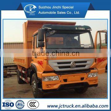12CBM Tipper Truck From China SINO HOWO Yellow River 4X2, Tipper Dump Truck photo-5