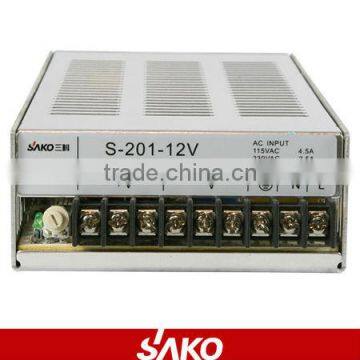 12V 15A 201W Single Output security systems switching power supplies