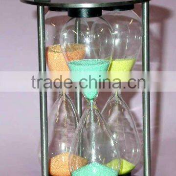 fine wholesale 15 minutes glass sand timer handicrafts