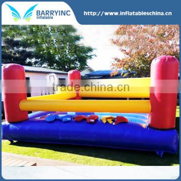 Exciting inflatable thai boxing ring and glove