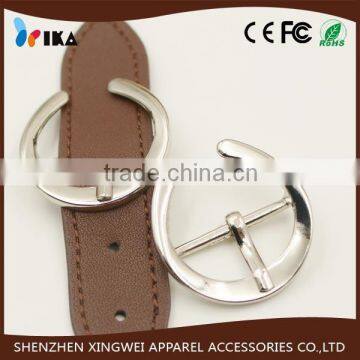 metal small round pin buckle for belt for bag