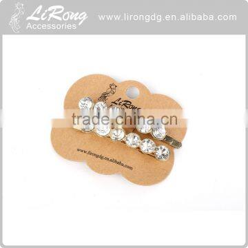 Personality custom magic metal hair clip bulk