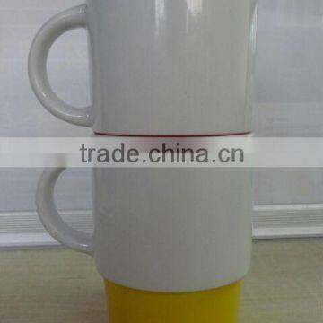Stacked Sublimation Coated Mug photo-3