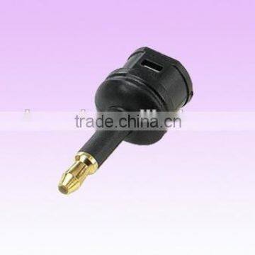 High Selling Digital Signal Optical Fibre Adaptor Toslink Conversion of head and Extension head