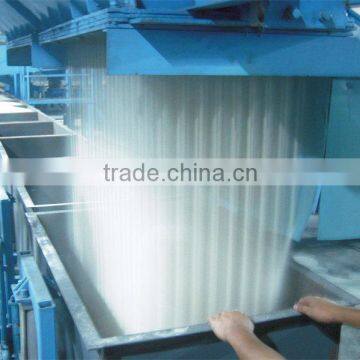 Raining sand adding device / resin sand mixer