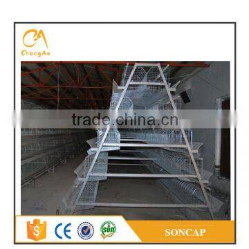 Galvanized welded wire chicken cages,egg chicken layer cages