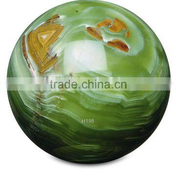 Multi Green Onyx spheres Ball