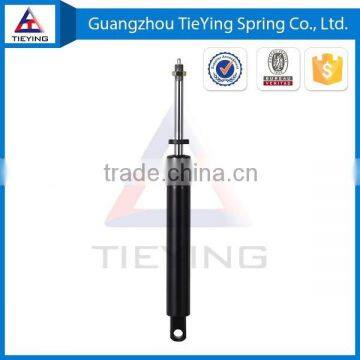 lockable gas spring with special release button for equipment