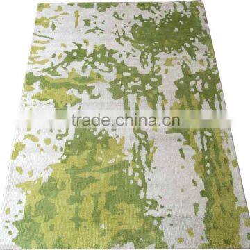 Modern Design Hand Knotted 15 K Wool Viscose Carpets
