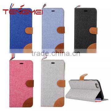 canvas case for iphone 6 plus with 2 card slots