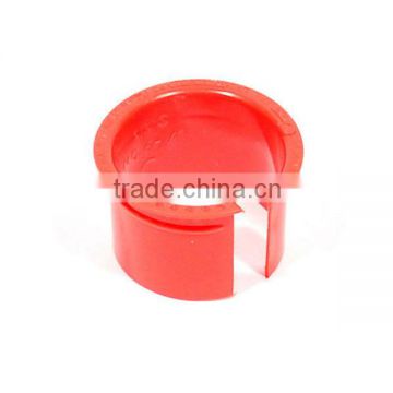 plastic sleeve/red bushing