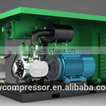 7.5kw 10bar Silent Electric Motor Driven Industry Screw Type Oil Free Air Compressor photo-2