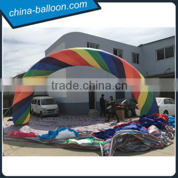 Inflatable rainbow arch, inflatable event arch for entrance line