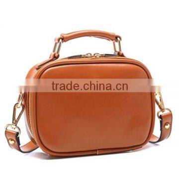 Trendy cosmetic bag candy color one shoulder handbags