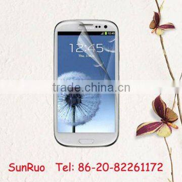 2012 hottest anti-glare matte screen protector for samsung galaxy s3