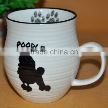 China wholesale stoneware animal mug