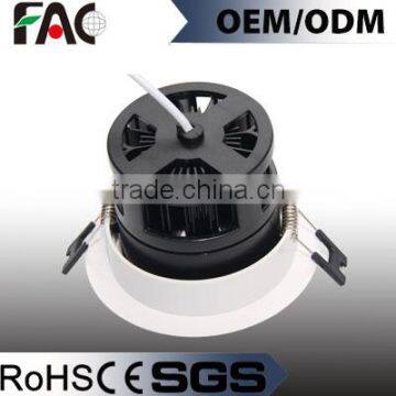 Some Parts Use Natural Resistance High-temperature Plastic Material 3w Led Downlight Recessed photo-2