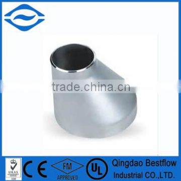 Butt welding pipe fitting reducer