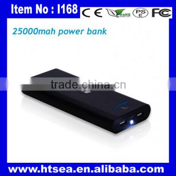 25000mah led hand lamp mobile portable power bank