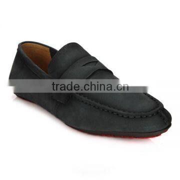 Custom shoe manufacturers new branded cut shoe model price wholesale italian cow suede leather loafers casual boat shoes for men