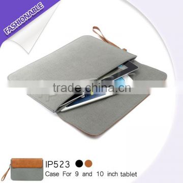 High quality envelope design leather tablet case for Universal 9 and 10 inch tablet