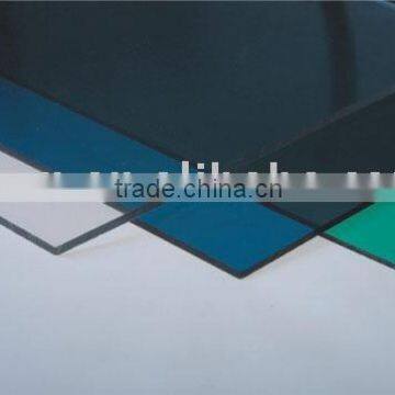 green blue polycarbonate solid sheet