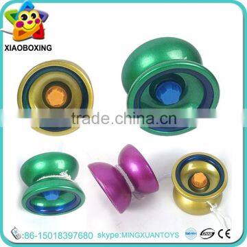 Shantou toys super logo iron yoyo toys ball with light