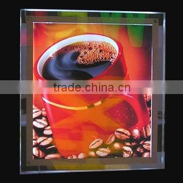 led Crystal slim light box