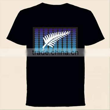 New Zealand custom design el equalizer t-shirt panel