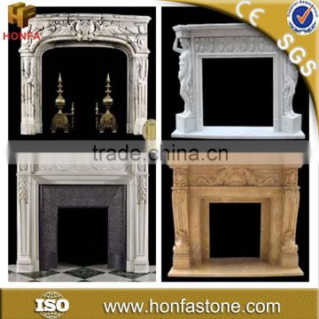 Shenzhen factory wholesale artificial marble fireplace surround