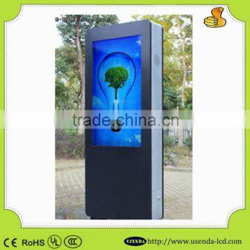 46inch Floor Standing Outdoor Digital Signage LCD/LED Ad Display with android touch screen