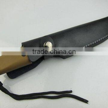 OEM Rubber Handle Fixed Blade Hunting Knife photo-5