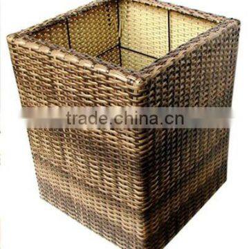 Plastic Woven Clothing Basket