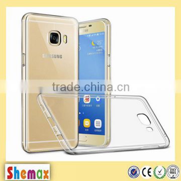 2016 Ultra-thin slim TPU soft clear case for samsung galaxy J7 prime