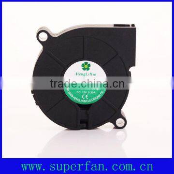 50*50*15mm High speed DC 12V brushless blower fan