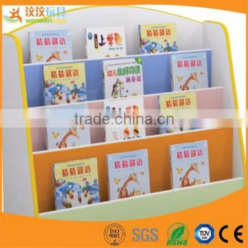 Nursery school child study bookshelf children room furniture