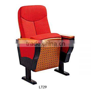 Fabric furniture New design lecture chair Modern folding theater seats for sale LT29