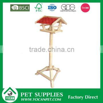 make wooden feeding station bird feeder wood