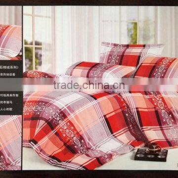 100% polyester bedding set cheap bed sheet sets,simple bedding set