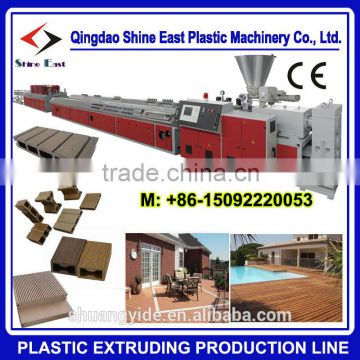 PE PP PVC wood Plastic composite machine