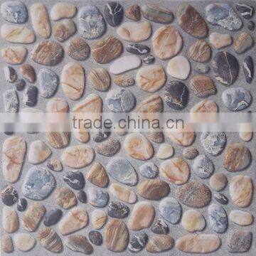 Pebble stone mosaic for decorate gardens