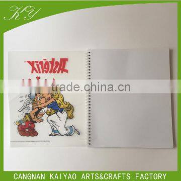 Custom pp Cover Bluk Spiral Notebook for Promotion