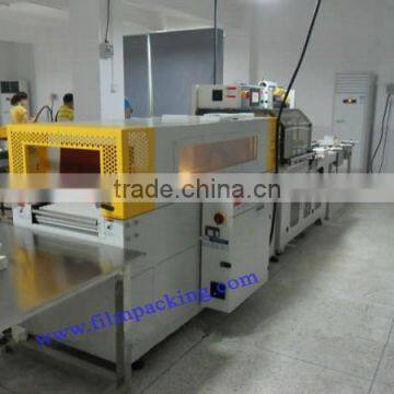 Automatic Flat Shrinking Machine (L sealer + shrinker) with exported standard