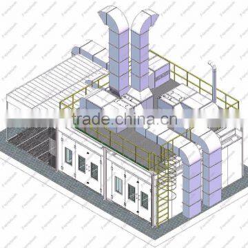 JF high quality inflatable spray booth spray bake paint booth spray booth price ( CE certification 2 years warranty time)