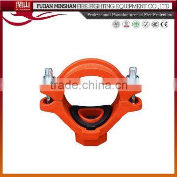 Wholesale red ductile iron threaded mechanical tee